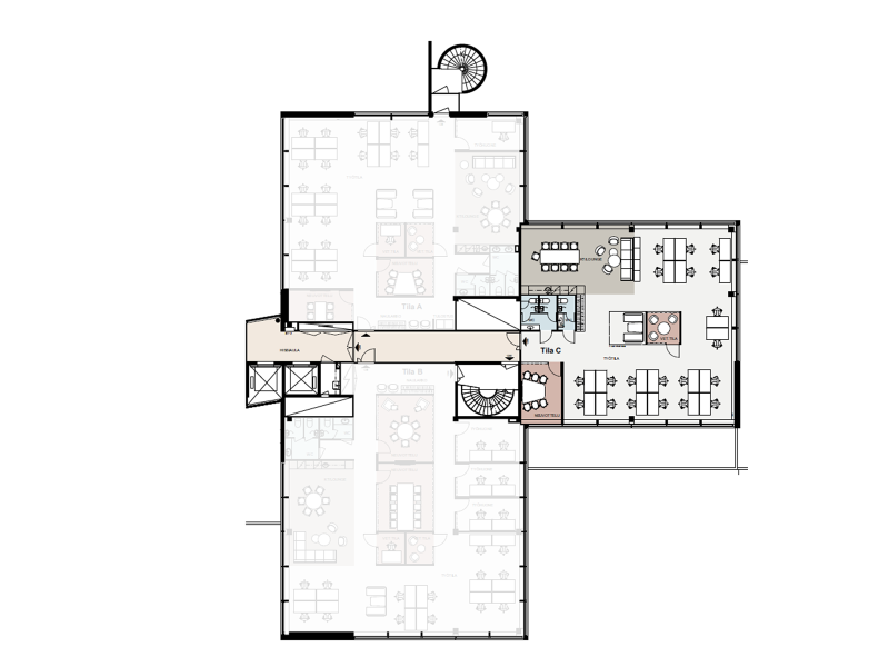 239 m, 2. krs LSCK-D-talo- plain