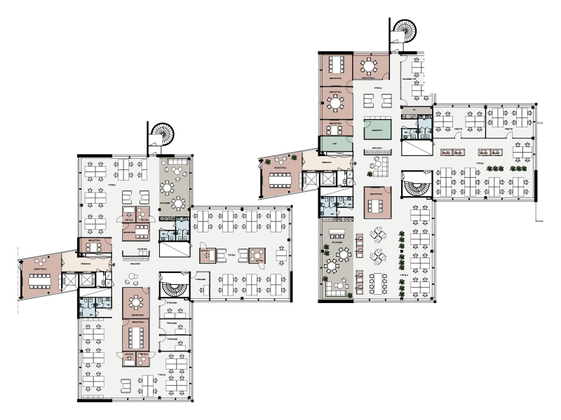 D-talo, 3. ja 4. krs, 1704 m2